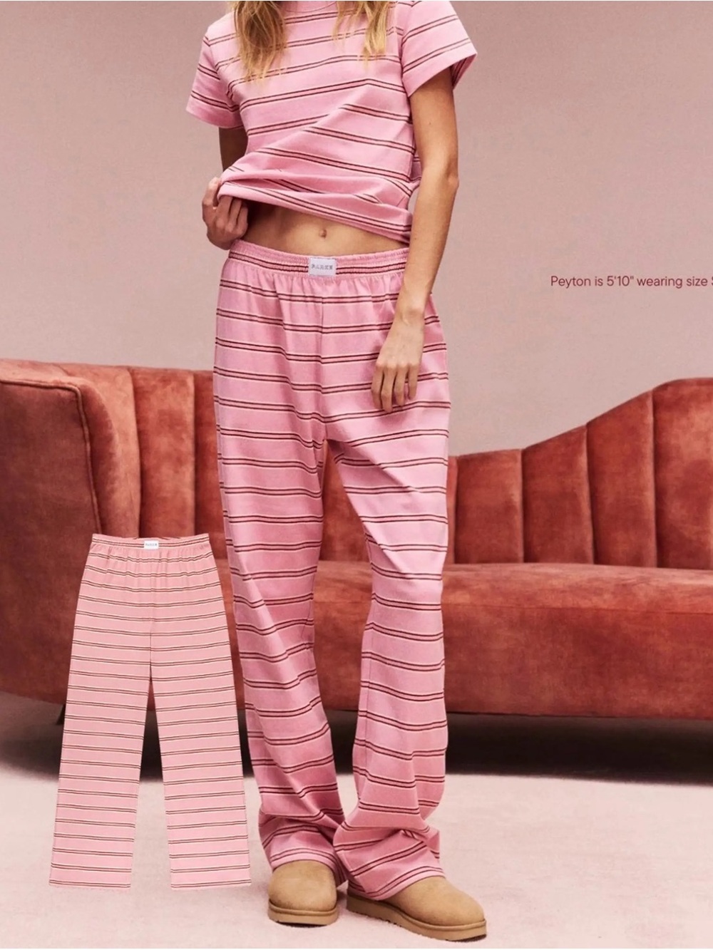 Parke Sweetheart Collection Striped Pants